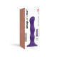 Фиолетовая насадка Strap-On-Me Dildo Geisha Balls size XL