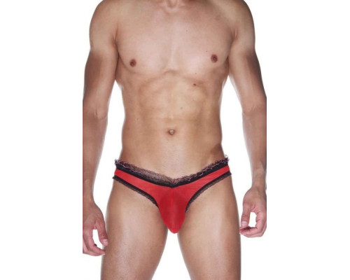 Мужские трусы-слипы с рюшами