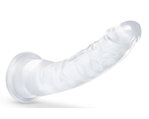 Прозрачный фаллоимитатор-реалистик Glisten - 22,2 см.