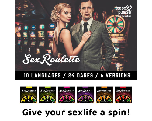 Настольная игра-рулетка Sex Roulette Kiss