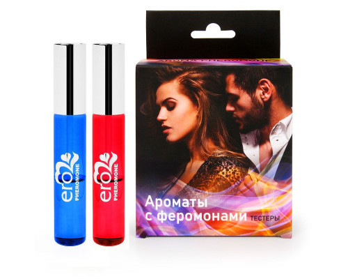 Набор тестеров ароматизирующих композиций с феромонами EROWOMAN   EROMAN Limited Edition - 9 шт. по 5 мл.