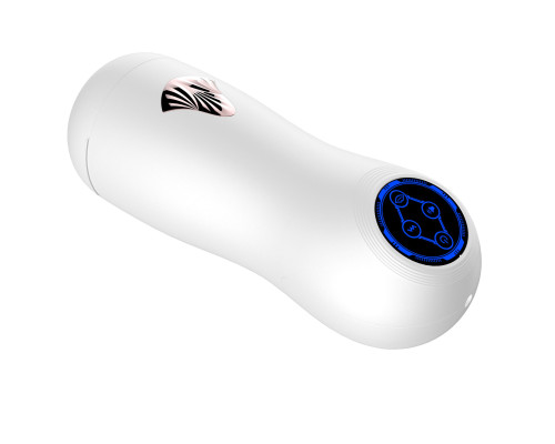 Реалистичный мастурбатор в колбе с функцией всасывания