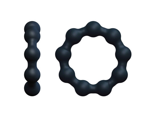 Темно-серое эрекционное кольцо Maximize Ring