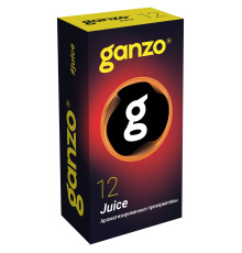 Ароматизированные презервативы Ganzo Juice - 12 шт.