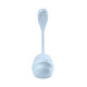 Голубое виброяйцо Smooth Petal
