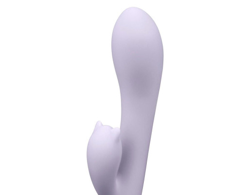Сиреневый вибратор-кролик Sofia - 20,6 см.