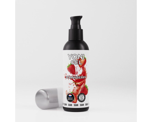 Лубрикант для орального секса SGAN со вкусом клубники - 100 мл.