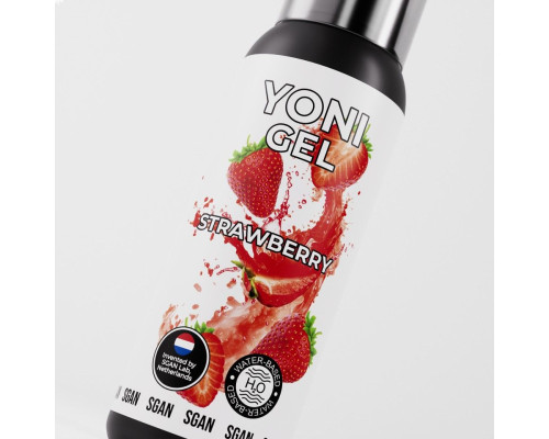 Лубрикант для орального секса SGAN со вкусом клубники - 100 мл.