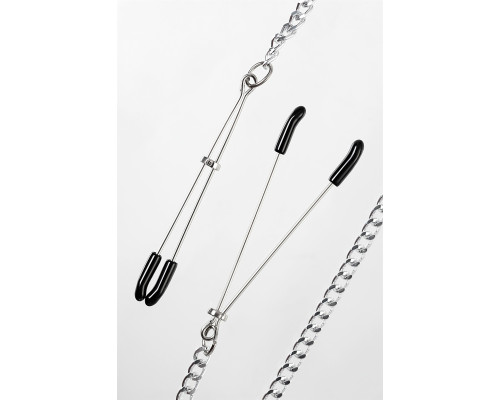 Зажимы на соски «Вилки» на цепочке