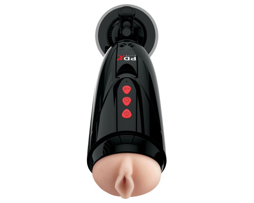 Мастурбатор-вагина с вибрацией Dirty Talk Starter Stroker