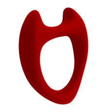 Красное эрекционное кольцо Toro L
