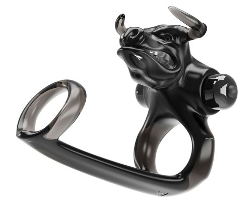 Дымчатая стимулирующая насадка на член Bull Warrior