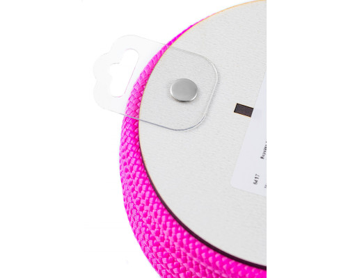 Розовая веревка для шибари на катушке - 5 м.