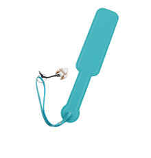 Голубой кожаный пэддл - 37 см.