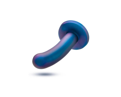 Синяя насадка с гладкой поверхностью Surrender 5.75 Inch Intermediate Pegging Dildo - 14,6 см.