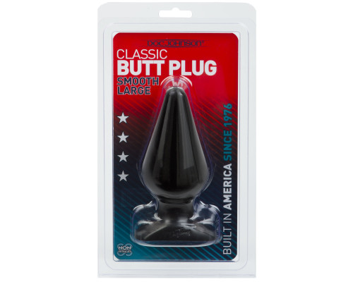 Анальная пробка Butt Plugs Smooth Classic Large - 14 см.