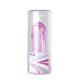 Розовая гелевая насадка с отростком для клиторальной стимуляции - 13 см.