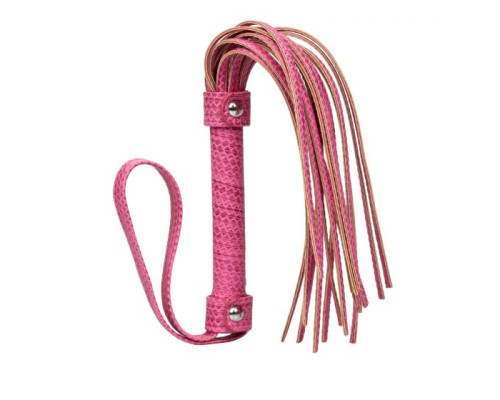 Розовая плеть Tickle Me Pink Flogger - 45,7 см.