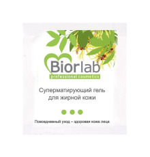 Суперматирующий гель BiorLab для жирной кожи - 3 гр.