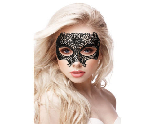 Черная кружевная маска Princess Black Lace Mask