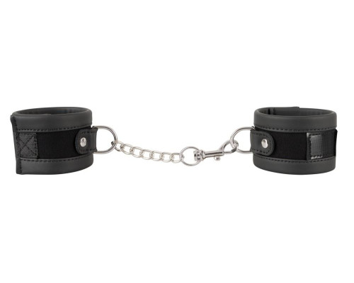 Черные наручники Handcuffs на цепочке