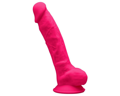 Розовый фаллоимитатор-реалистик Premium Dildo 7  Model 1 Premium - 17,5 см.