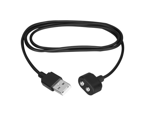 Черный магнитный кабель для зарядки Satisfyer USB Charging Cable