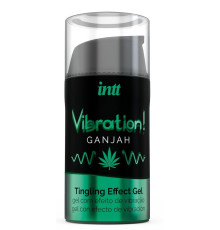 Жидкий интимный гель с эффектом вибрации Vibration! Ganjah - 15 мл.