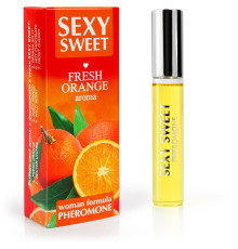 Парфюмированное средство для тела с феромонами Sexy Sweet с ароматом апельсина - 10 мл.