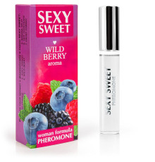 Парфюмированное средство для тела с феромонами Sexy Sweet с ароматом лесных ягод - 10 мл.