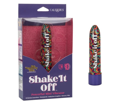 Мини-вибратор Shake It Off Powerful Mini Vibrator - 12,75 см.