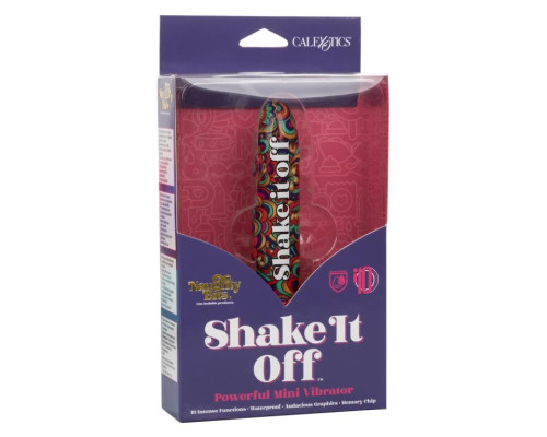 Мини-вибратор Shake It Off Powerful Mini Vibrator - 12,75 см.