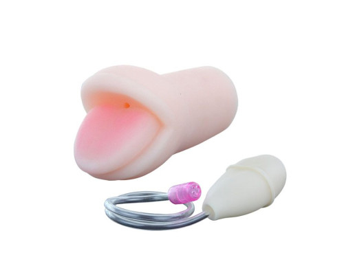 Мастурбатор с грушей Oral Sex Мастурбатор с грушей Oral Sex