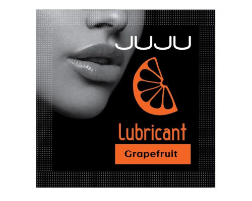 Пробник съедобного лубриканта JUJU с ароматом грейпфрута - 3 мл.