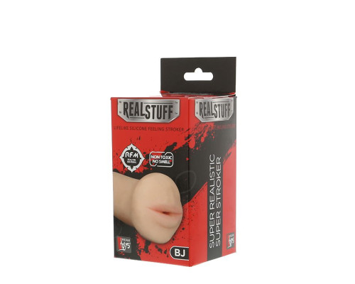 Нежный мастурбатор-ротик REALSTUFF 5INCH MASTURBATOR BJ