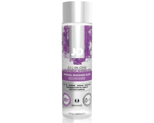 Массажный гель ALL-IN-ONE Massage Oil Lavender с ароматом лаванды - 120 мл. Массажный гель ALL-IN-ONE Massage Oil Lavender с ароматом лаванды - 120 мл.