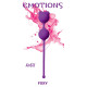 Фиолетовые вагинальные шарики Emotions Foxy