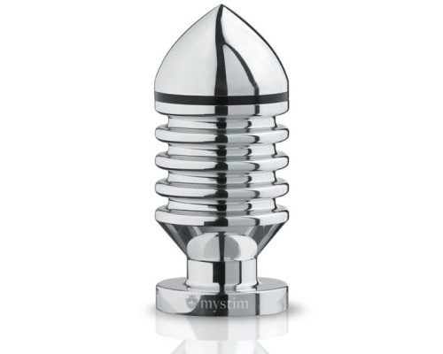 Анальный плаг для электростимуляции Hector Helix Buttplug L - 11,5 см.