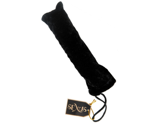 Стеклянная анально-вагинальная пробка с выпуклыми точками - 13 см.