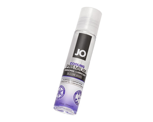 Охлаждающий лубрикант на силиконовой основе JO Premium COOLING - 30 мл.