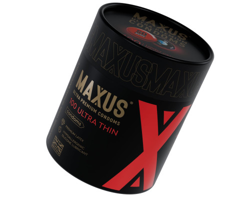 Ультратонкие презервативы в кейсе MAXUS So Much Sex - 100 шт.
