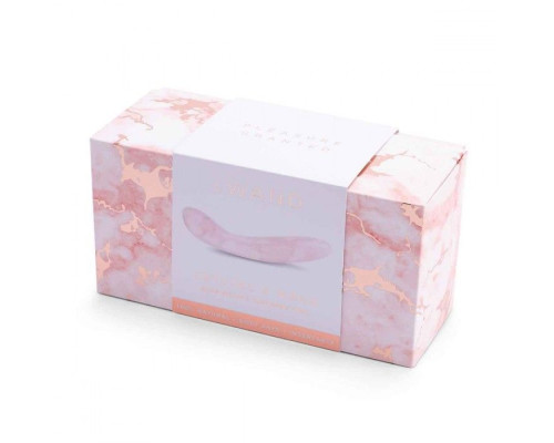 Массажер для G-точки Le Wand Crystal G-Wand из розового кварца