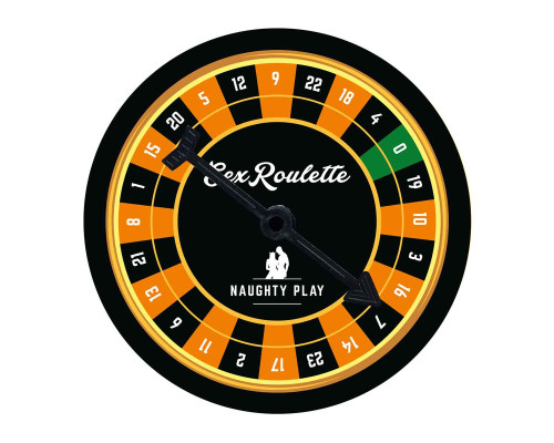 Настольная игра-рулетка Sex Roulette Naughty Play