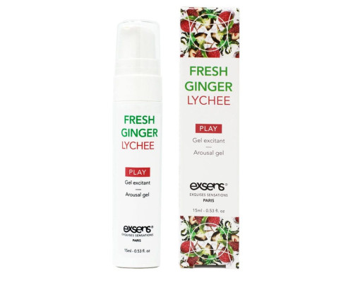 Возбуждающий гель Fresh Ginger Lychee Arousal Gel - 15 мл.