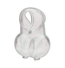 Прозрачная насадка-утяжка для мошонки Ball Sheath With Compression Cock Support