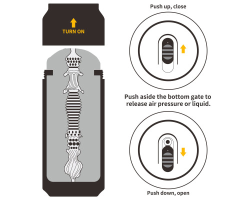 Коричневый мастурбатор-вагина Pleasure Brew Masturbator-Sultry Stout в банке