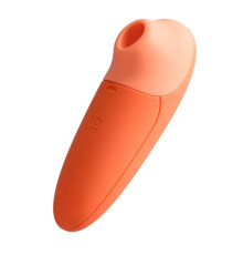 Оранжевый бесконтактный клиторальный стимулятор Romp Switch X