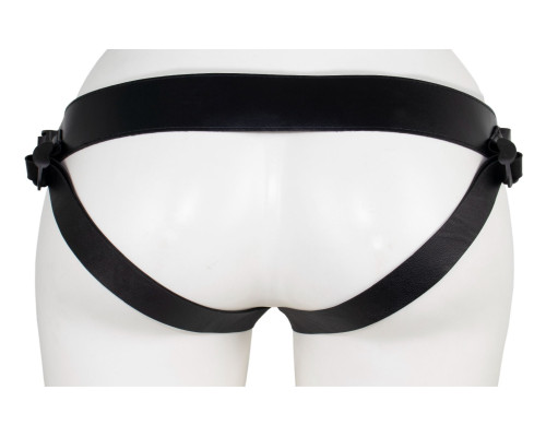 Пустотелый страпон MINI с бандажом