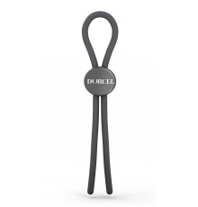 Серое эрекционное лассо на пенис Mr Dorcel