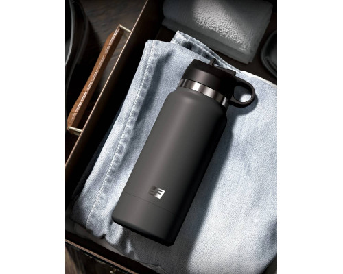 Серый мастурбатор в виде бутылки F*ck Flask